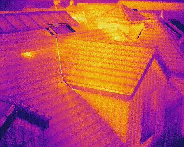 Thermal Imaging Roof Survey Image Ellesmere Port